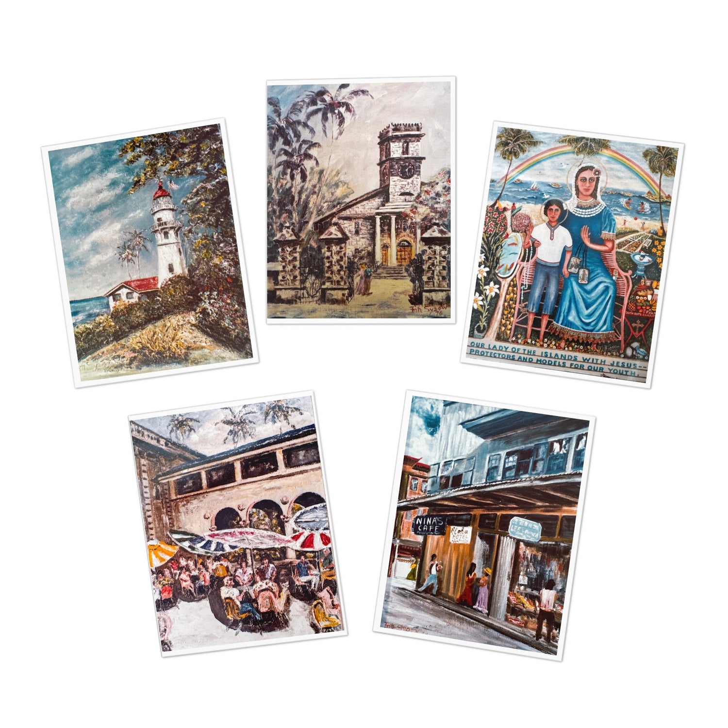 Multi- Design Greeting Cards- 5 pack